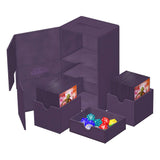 Caja de mazos Ultimate Guard Twin Flip n Tray de 200+ XenoSkin Monocolor Purple