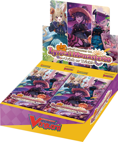 Cardfight!! Vanguard VGE-D-LBT04 Lyrical Monasterio ~Trick or Trick!~ English Booster Box (Release Date 26 Jan 2024)