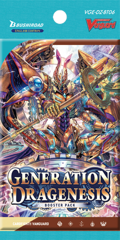 Cardfight!! Vanguard VGE-DZ-BT06 Generation Dragenesis English Booster Pack (Release Date 28 Feb 2025)