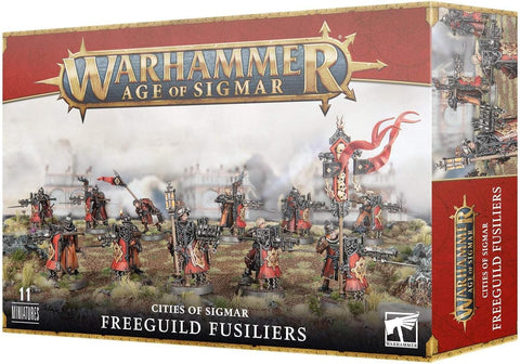 Warhammer Age of Sigmar Cities of Sigmar Freeguild Fusiliers