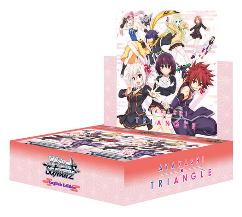 Caja de refuerzo en inglés de Ayakashi Triangle de Weiss Schwarz (fecha de lanzamiento: 16 de agosto de 2024)