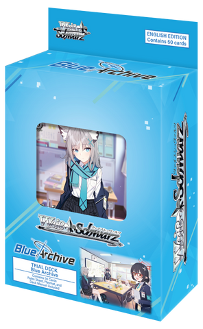 Weiss Schwarz Blue Archive English Trial Deck+ (Release date 21 Feb 2025)