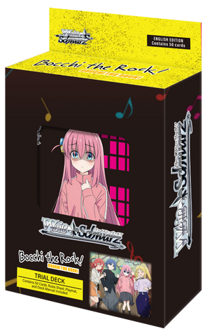 Baraja de prueba en inglés de The Rock! de Weiss Schwarz Bocchi (fecha de lanzamiento: 14 de junio de 2024)