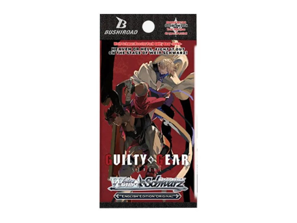 Weiss Schwarz Guilty Gear Strive English Booster Pack Release Date The Games Corner 8445