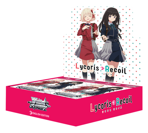 Caja de refuerzo en inglés de Weiss Schwarz Lycoris Recoil (fecha de lanzamiento: 22 de marzo de 2024)