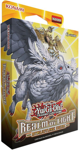 Reimpresión ilimitada de la baraja de estructura Realm of Light de YU-GI-OH! TCG (fecha de lanzamiento: 6 de junio de 2024)