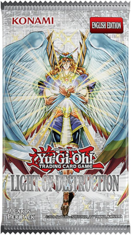 Paquete de reimpresión ilimitada de Luz de la destrucción de Yu-Gi-Oh