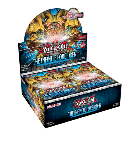 Caja de sobres de Yu-Gi-Oh The Infinite Forbidden (fecha de lanzamiento: 18 de julio de 2024)