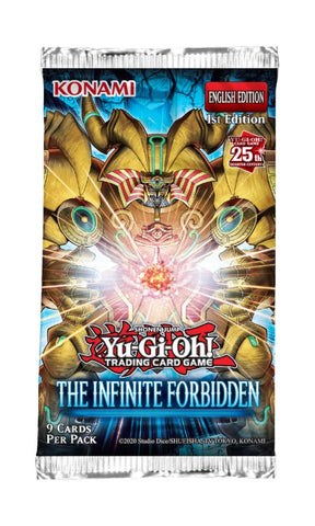 Paquete de refuerzo de Yu-Gi-Oh The Infinite Forbidden (fecha de lanzamiento: 18 de julio de 2024)