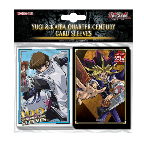 Fundas para cartas de un cuarto de siglo de Yu-Gi-Oh! - Yugi &amp; Kaiba