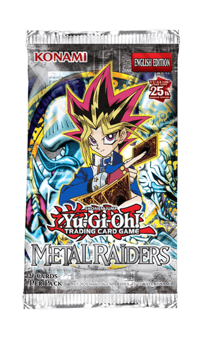 Paquete de refuerzo de Metal Raiders del 25.° aniversario de Yu-Gi-Oh! (fecha de lanzamiento: 13 de julio de 2023)