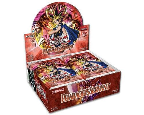 Caja de sobres del 25.º aniversario de Yu-Gi-Oh!: Sirviente del Faraón (fecha de lanzamiento: 13 de julio de 2023)