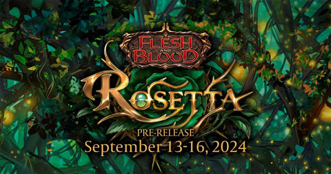 Lanzamiento anticipado de Flesh and Blood TCG Rosetta en Games Corner