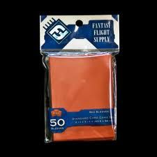 Fantasy Flight Supply Standard Red Sleeves (63.5 x 88 mm)