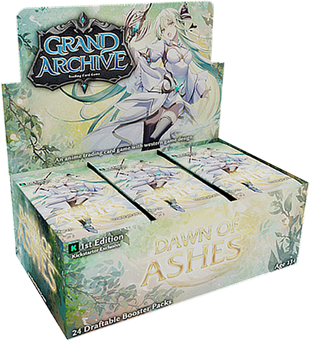 Grand Archive TCG Dawn of Ashes Kickstarter 1st Edition Booster Box (Release Date: Feb 2023)