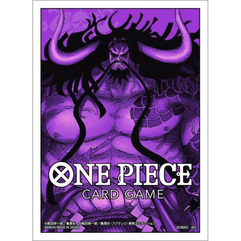 Juego de fundas oficiales de cartas One Piece 1 (70) - Kaido