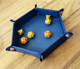 LPG Hex Dice Tray 6" Blue