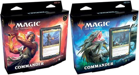 Juego de 2 mazos de Commander Legends de MTG Commander (fecha de lanzamiento: 20/11/2020)