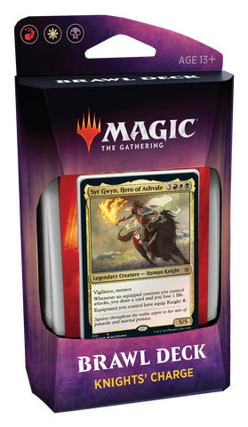 Magic the Gathering Throne of Eldraine Brawl Deck-Knights' Charge (Release Date 04/10/2019)