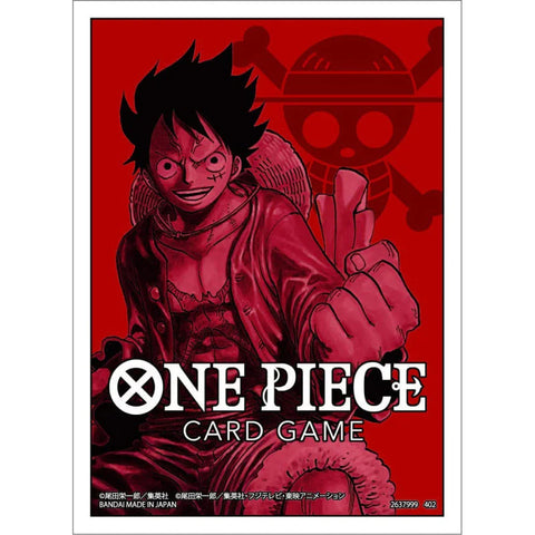 Juego de fundas oficiales de cartas de One Piece, set 1 (70) - Monkey D Luffy