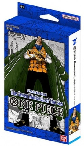 Juego de cartas One Piece The Seven Warlords of the Sea (ST-03) Baraja de inicio en inglés (fecha de lanzamiento: 2 de diciembre de 2022)