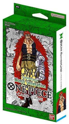 Baraja de inicio de la peor generación del juego de cartas One Piece (ST-02) (fecha de lanzamiento: 2 de diciembre de 2022)