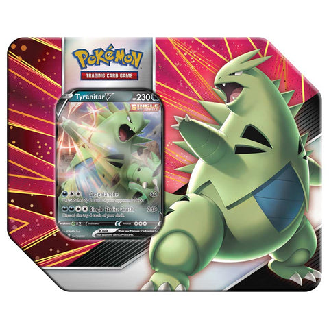 Pokémon TCG V Strikers Tin-Tyranitar V