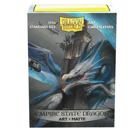 Sleeves - Dragon Shield - Box 100 - MATTE Art - Empire State Dragon