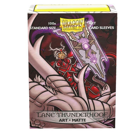 Sleeves - Dragon Shield - Box 100 - MATTE Art - Lane Thunderhoof