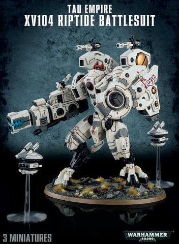 Warhammer 40K Tau Empire XV104 Riptide Battlesuit