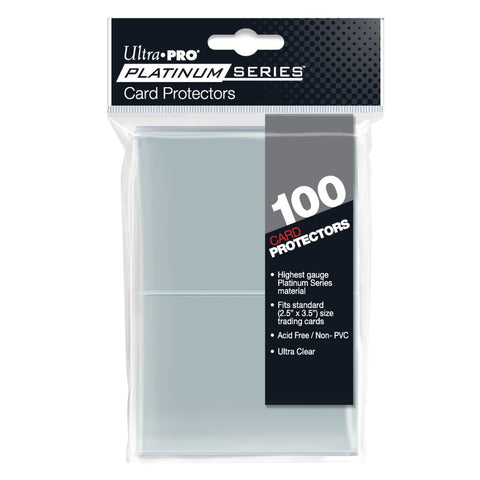 Protectores de cubierta ULTRA PRO - Serie Platinum 2-1/2 x 3-1/2 pulgadas