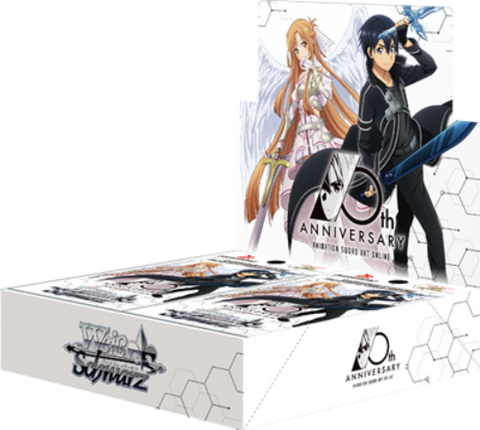 Weiss Schwarz Animation Sword Art Online 10th Anniversary Japanese Booster Box (Release Date 18 Nov 2022)