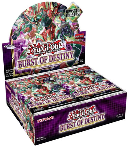 Caja de sobres de Yu-Gi-Oh! Burst of Destiny (fecha de lanzamiento: 11/04/2021)