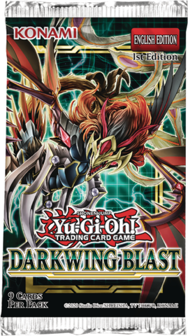 Paquete de refuerzo de Yu-Gi-Oh! Darkwing Blast (fecha de lanzamiento: 20 de octubre de 2022)