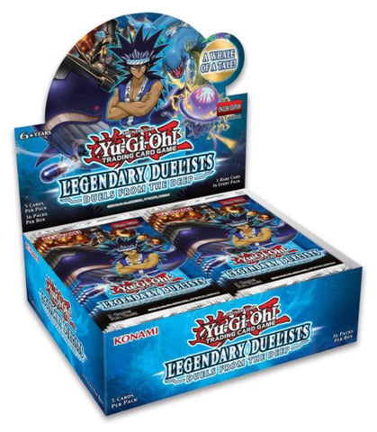 Caja de sobres de Yu-Gi-Oh! Legendary Duelists 9 Duels from the Deep (fecha de lanzamiento: 16 de junio de 2022)